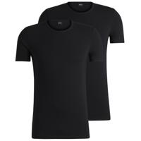 Hugo Boss T-shirt Modern slim fit 2-pack zwart