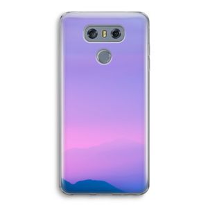 Sunset pastel: LG G6 Transparant Hoesje