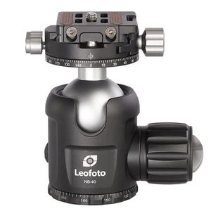 Leofoto LF-NB-40+NP-50 statiefkop Zwart 3/8" bal