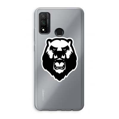 Angry Bear (white): Huawei P Smart (2020) Transparant Hoesje