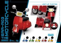 Classic Style Blue Motorbike