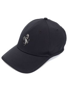 Ferrari casquette à plaque logo - Noir