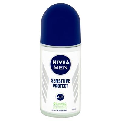 Nivea Men deodorant roller sensitive protect 50 Milliliter Nivea Men deodorant roller sensitive protect 50 Milliliter