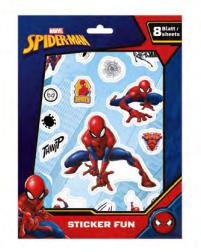 Undercover Sticker Fun Spiderman, 8 Vellen
