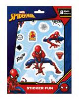 Undercover Sticker Fun Spiderman, 8 Vellen - thumbnail