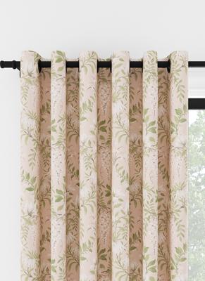Laura Ashley Parterre Blush Ringgordijn
