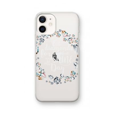 Diamonds: iPhone 12 Transparant Hoesje