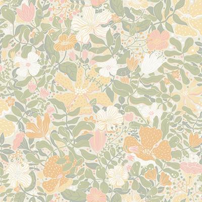 Dutch Wallcoverings Langtan - Midsommar Light Green - Groen