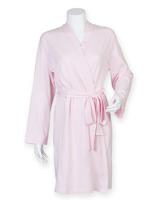 Towel City TC50 Ladies´ Robe - Pink - XL (20-22) - thumbnail
