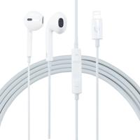 ML715 1.2m 8 Pin Port Wire Control Bluetooth Earphone Support Music Calls Volume Control For iPhone X & iPhone 8 & 7 iPhone 8 Plus & 7 Plus