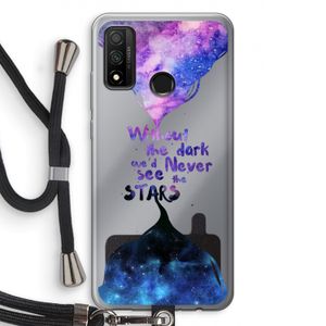 Stars quote: Huawei P Smart (2020) Transparant Hoesje met koord
