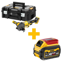 DeWALT DCG418NT Accu Haakse Slijper 125mm 54V XR FlexVolt Basic Body in TSTAK