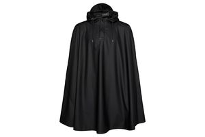 Rains Cape Poncho - Zwart