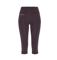 Craft ADV Essence 2 Capri 3/4 hardloopbroek paars dames