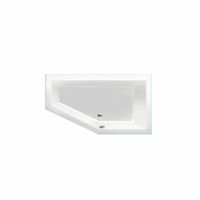 MegaBath Hoekbad Society 160 160X90X50 cm Rechts/Links Wit Glans - Rechts