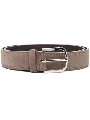 Orciani ceinture en daim à boucle - Tons neutres