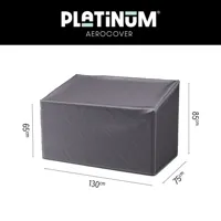 Platinum Aerocover tuinbankbeschermhoes 130x75x65/85cm Platinum Aerocover tuinbankbeschermhoes 130x75x65/85cm