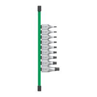 Milwaukee doppenset | 1/2" four flat™ | op rail | 9-delig - 4932480822