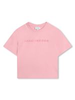 Marc Jacobs Kids t-shirt en coton à logo embossé - Rose - thumbnail