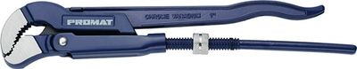 Promat Pijptang | schuine bek | totale lengte 420 mm spanwijdte 0-62 mm | voor buizen 1 1/2 inch - 4000810731 4000810731