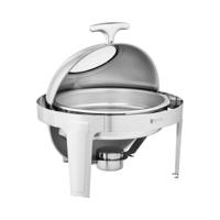 Chafing dish - rond met kijkvenster - Royal Catering - 5.8 L