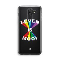 Het Leven Is Mooi: Samsung Galaxy J8 (2018) Transparant Hoesje