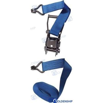 Cabrestantes y cinchas GS76125 - CINCHA DE AMARRE INOX 2"" - AZUL - 8 M