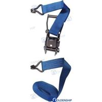 Cabrestantes y cinchas GS76125 - CINCHA DE AMARRE INOX 2"" - AZUL - 8 M