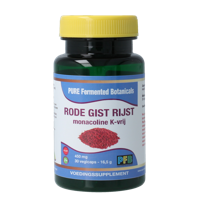 SNP Rode gist rijst monacoline K-vrij puur 30 Vegetarische capsules