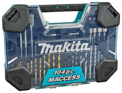 Makita Accessoires Boor-/schroefbitset 104-Delig - E-22604