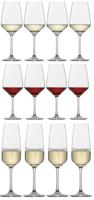 Schott Zwiesel Wijnglazen Set Tulip - 12-delig- Rode & Witte Wijnglazen & Champagneglazen