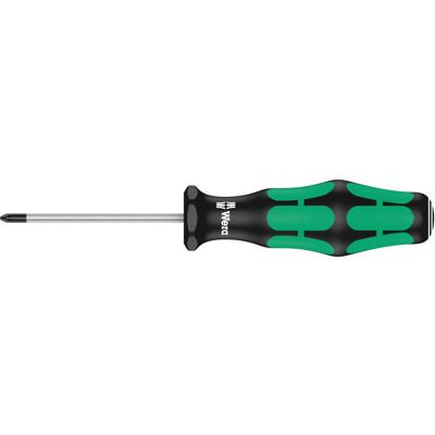 Wera 355 05009305001 Werkplaats Kruiskop schroevendraaier PZ 0 Koplengte: 60 mm