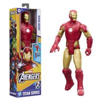Iron Man actiefiguur van 30 cm, Titan-serie, 11 beweegbare gewrichten, superheldenspeelgoed voor kinderen, Marvel Avengers, geschikt voor kinderen vanaf 4 jaar.