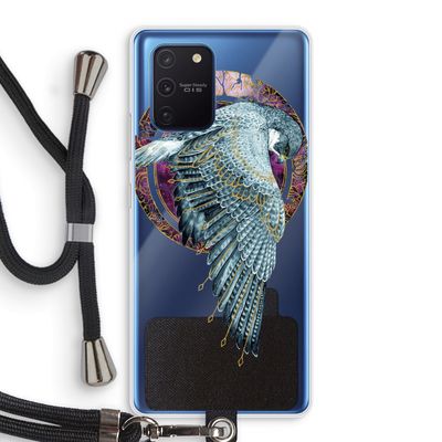 Golden Falcon: Samsung Galaxy Note 10 Lite Transparant Hoesje met koord