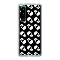 Musketon Skulls: Sony Xperia 5 III Transparant Hoesje