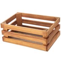 CM Opbergkist/Fruitkist - hout - decoratieve kist - vintage look - 15 x 23 x 9 cm CM Opbergkist/Fruitkist - hout - decoratieve kist - vintage look - 15 x 23 x 9 cm