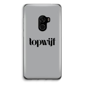 Topwijf Grijs Zwart: Xiaomi Mi Mix 2 Transparant Hoesje