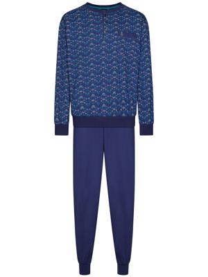 Blauwe heren pyjama Robson
