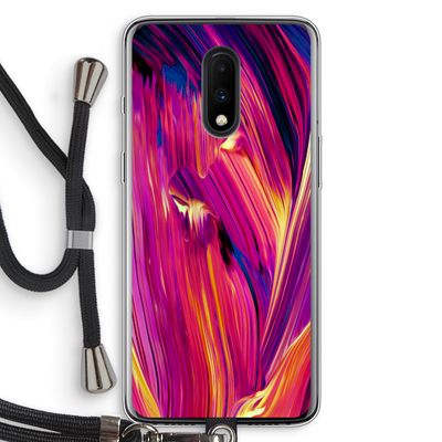 Phoenix: OnePlus 7 Transparant Hoesje met koord
