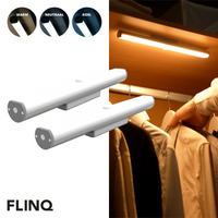 2-Pack FlinQ Aanpasbare LED Motion Sensor Light - thumbnail