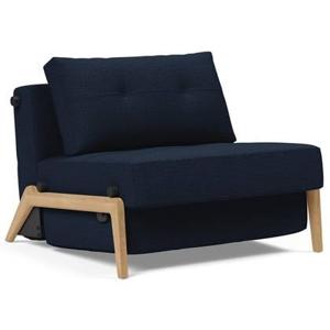 Innovation Cubed Slaapstoel Blauw | Eiken