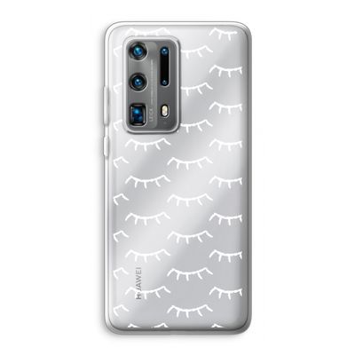 Wimpers: Huawei P40 Pro Plus Transparant Hoesje