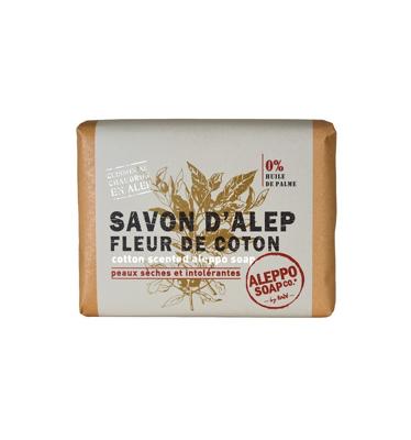 Savon d&apos;Alep fleur de coton