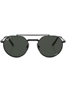 Ray-Ban lunettes de soleil Jack II Titanium à monture pilote - Noir