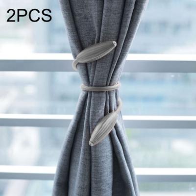2 PC'S Fashion versieringen creatieve gordijn stropdas touw (grijs)