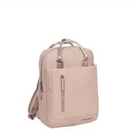 New Rebels Bruce Miami Rugzak 9L Waterafstotende Laptop Rugtas 13 inch Schooltas en Werktas van PU Nylon Comfortabel Comp 9L Old Pink