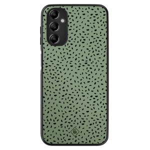 Samsung Galaxy A14 hoesje - Green confetti