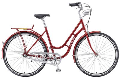 Viva Bikes Juliett 3V Damesfiets - Rood