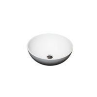 Waskom Loutro Zora Rond 40x40x15.5 cm Hoogglans Wit Loutro