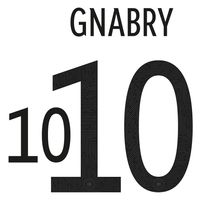 Gnabry 10 (Officiële Duitsland Bedrukking 2020-2021)